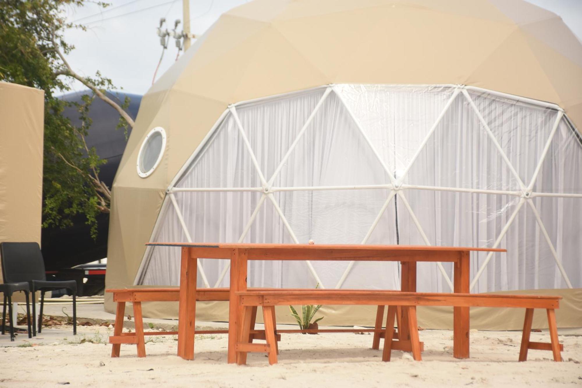 Hidden Island Glamping Isla Mujeres Otel Dış mekan fotoğraf